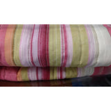 Lovely Stunning Stripes Red & Pink Reversible Quilted Coverlet Bedspread Set (DXJ101824)
