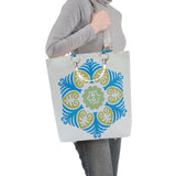 Suzani Teal Large Tote