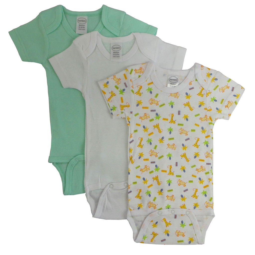 Bambini Boy's Printed Short Sleeve Variety Pack