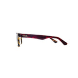 Shiny Tokyo Tortoise with Gold Tone Metal Wayfarers