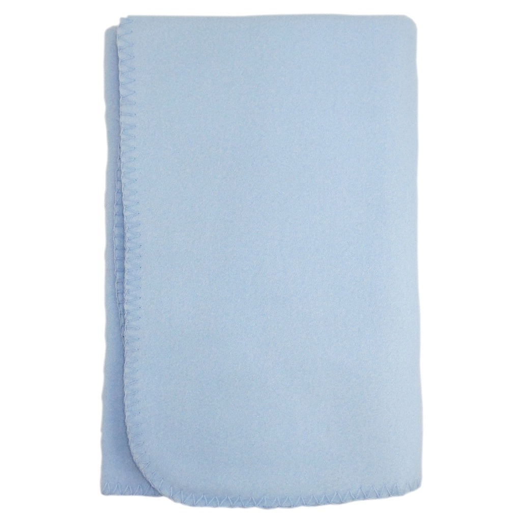 Bambini Blank Blue Polarfleece Blanket