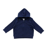 navy blue hoodie