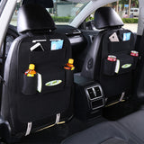 Car Back Seat Storage Bag Car Seat Cover Organizer Trash Net Holder Multi-Pocket  Holder for Organizer Auto Storage Pouch