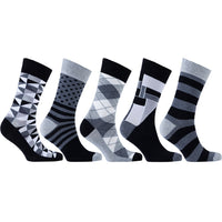 Men's 5-Pair Fun Mix Socks