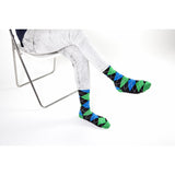Men's 5-Pair Funky Argyle Socks