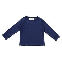 navy blue long sleeve shirt