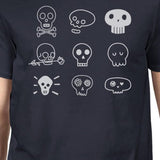 Skulls Mens Navy Shirt