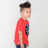 Kids T-shirt - Luchador Negro - Black Mexican Wrestler Toddler Shirt - Lucha Libre