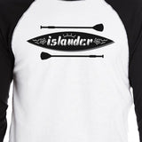 Islander Paddle Board Mens Lightweight Summer Cotton Baseball Tee