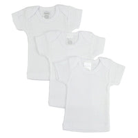 Bambini White Short Sleeve Lap Tee