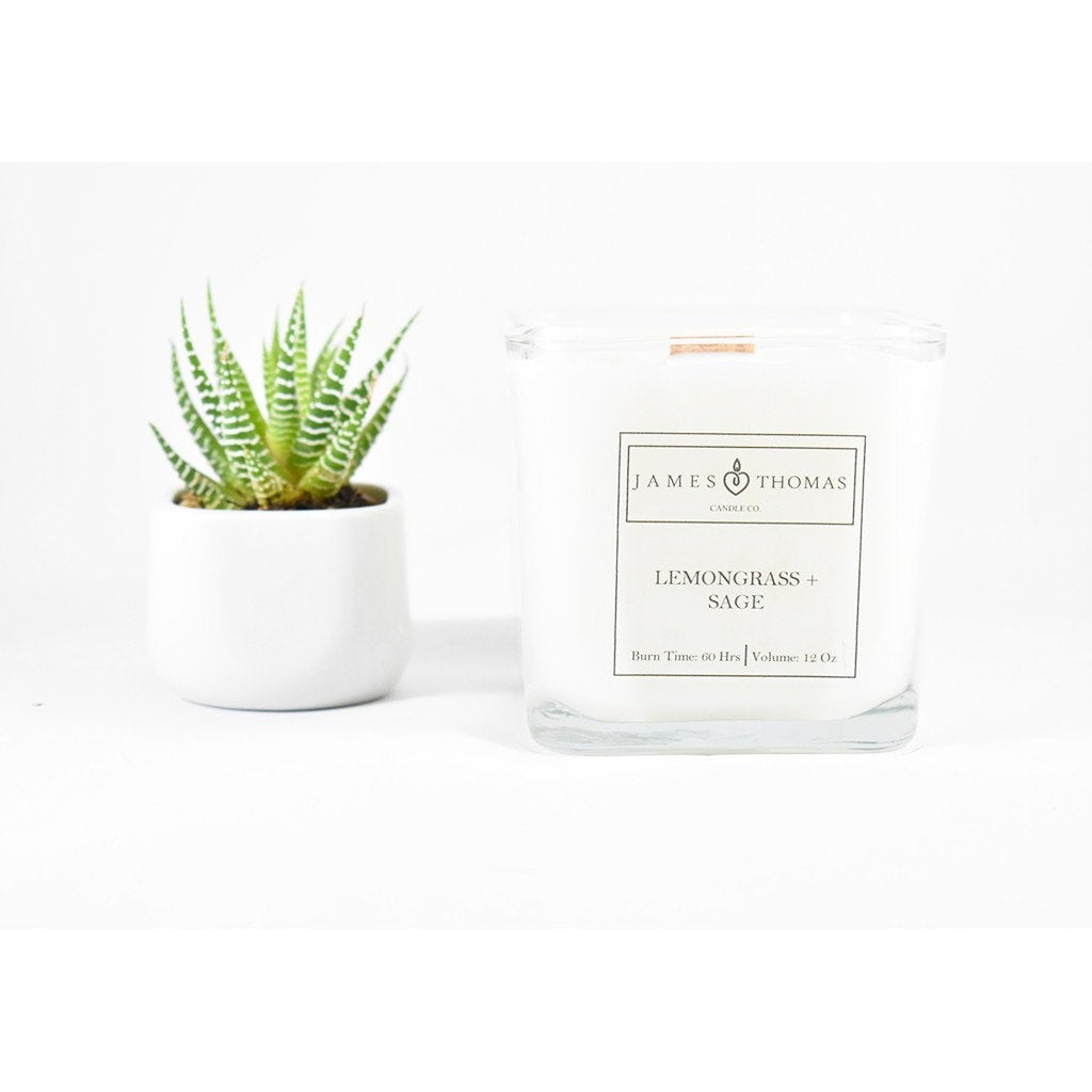 Lemongrass + Sage Classic Collection Candle