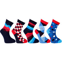 Kid's 5-pairs Funky Mix Socks