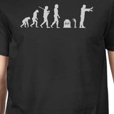 Zombie Evolution Mens Black Shirt