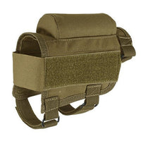 Tactical Buttstock Cheek Rest | Ammo Carrier Case