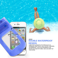Universal Waterproof Bag Punch Case Cover for Iphone 5 SE 6 6s Plus Samsung 5.5