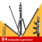 HPUSN B4 Light Stand Collapsible Tripod for Photo Video Lighting Soporte Tripods Suitable for 3D VR HTC Vive Pre Base Station