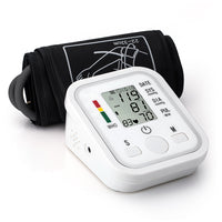 Home Health Care 1pcs Digital Lcd Upper Arm Blood Pressure Monitor Heart Beat Meter Machine Tonometer for Measuring Automatic