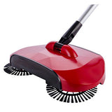 New Hand Push Sweeping Machine Stainless Steel Magic Broom Dustpan Handle Household Cleaning Hard Floor Sweeper Cleaner Tool