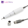 30000RPM 12V Professional Electric Nail Art Drill Pen Pedicure Manicure File Polish Nail Art Tool Stainless Steel Nail Drill Pen