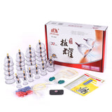 32 Pcs Massage Cans Cups Chinese Vacuum Cupping Kit Pull Out A Vacuum Apparatus Therapy Relax Massagers Curve Suction Pumps