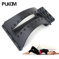 Back Massage Magic Stretcher Fitness Equipment Stretch Relax Mate Stretcher Lumbar Support Spine Pain Relief Chiropractic