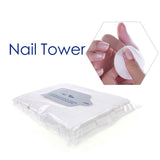 Hot Sale 900PCS/Lot Nail Tools Bath Manicure Gel Nail Polish Remover Lint-Free Wipes 100%Cotton Napkins For Nails Nail art Tool